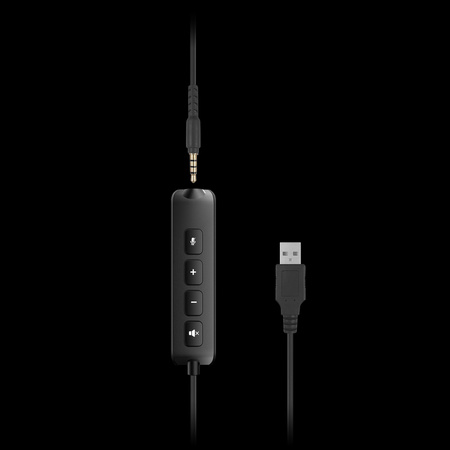 Słuchawki z mikrofonem do komputera ( USB ) Kruger&Matz P3