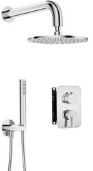 Zestaw prysznicowy podtynkowy z BOXem mieszaczowym - z głowicą prysznicową (BXYY0QSM) - Deante