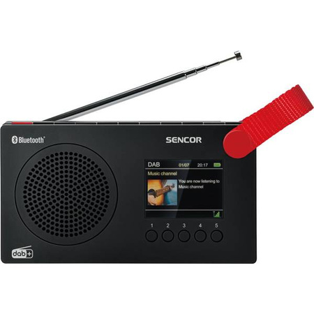 DIGITALNI RADIO SRD 7757B DAB/FM RÁDIO SENCOR