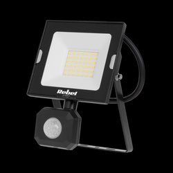 Reflektor LED 30W z sensorem ruchu i zmierzchu, 4000K, 230V