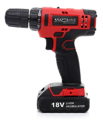 Wkrętarka 18V Li-Ion KD1566 - KRAFT&DELE