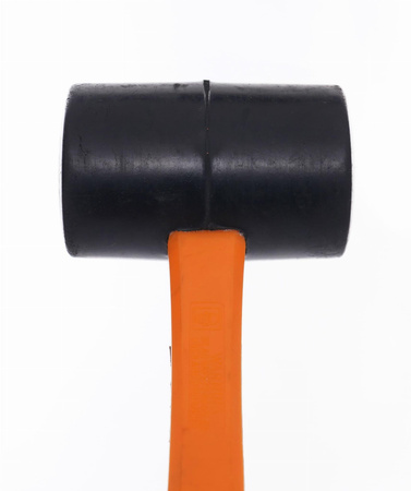 Młotek gumowy z rączką fiberglass KD902 - KRAFT&DELE