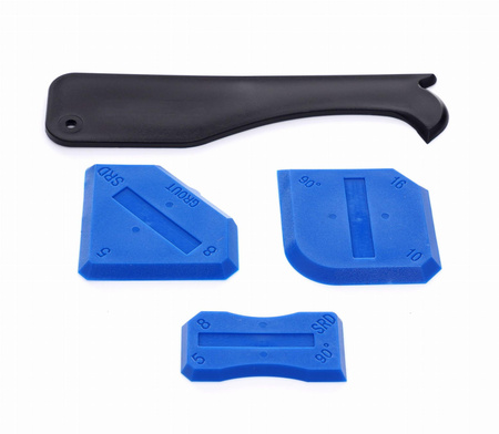 Szpachelka do nakładania silikonu fug KD10547 - KRAFT&DELE