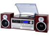 Wieża Trevi TT1072 DAB retro/gramofon/CD/kaseta/BL wood