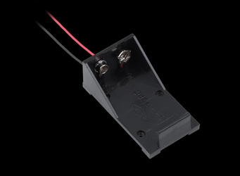 Koszyk na baterie 9V otwarty