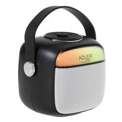 AD 1199 black Głośnik do karaoke z mikrofonem - SD/USB/AUX/Bluetooth