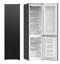 LODÓWKA SFBF-532-BE3 NO FROST  175cm CZARNA WĄSKA  48 cm Smith&Brown