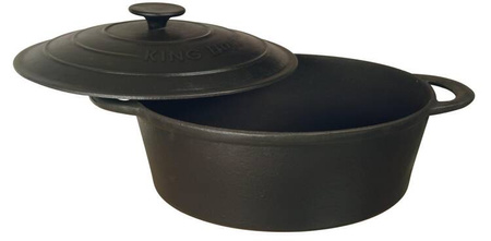Brytfanna żeliwo 4,5l Kinghof KH-2255