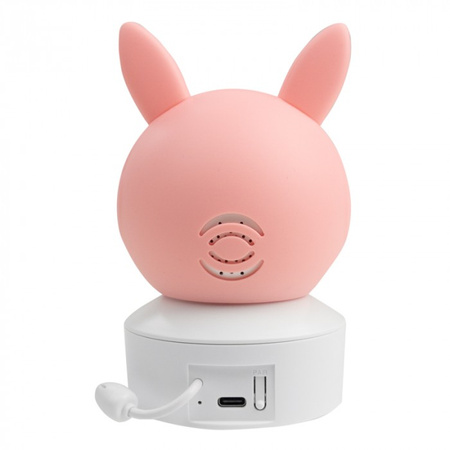 MARY'S Nania kamera elektroniczna 2w1 Królik różowy Wifi TUYA (MW61500) - Eco Light