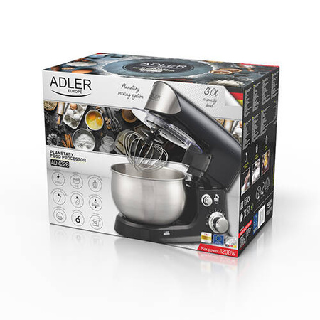 AD 4226 black Robot planetarny 1200W