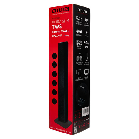 Kolumna Audio AIWA TSBT-270BK 50W czarna (8435256897418) - AIWA