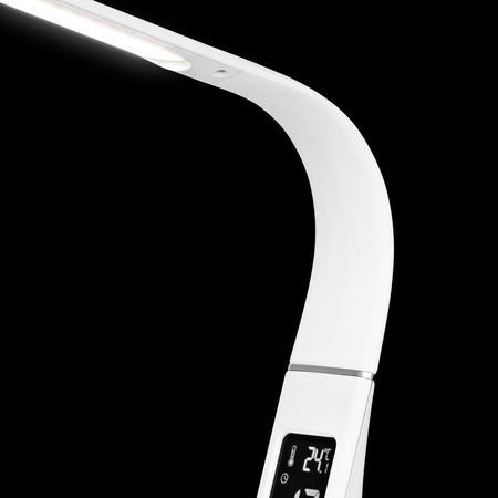 Lampka REBEL Led na biurko (zegar, datownik, temperatura)
