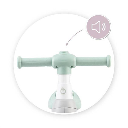 Jeździk z bańkami TOBIS szary