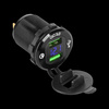 Ładowarka samochodowa 2xUSB z funkcją Quick Charge i miernikiem napięcia