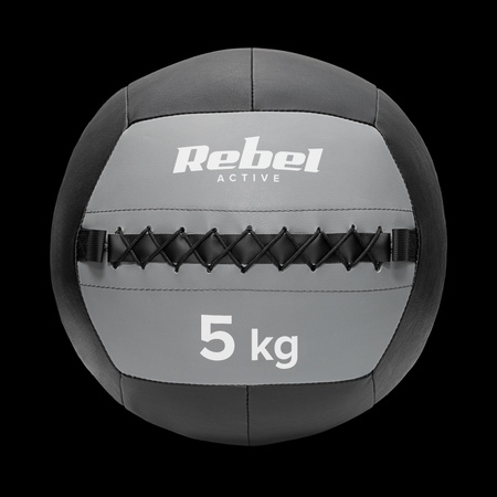 Piłka lekarska do ćwiczeń 5 kg REBEL ACTIVE