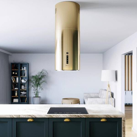 Okap kuchenny GLOBALO Heweno Isola 39.2 Light Gold GLOBALO