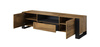 Szafka RTV WOOD 180/44/48 dąb wotan + antracyt