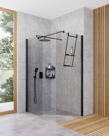 Ścianka prysznicowa / walk-in systemu Kerria Plus 90 cm (KTS N39P) - Deante
