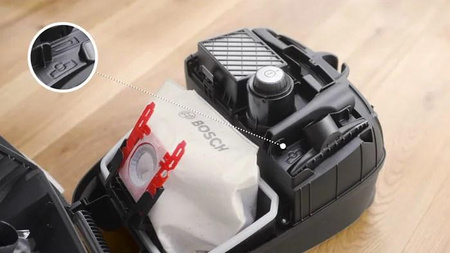 Odkurzacz workowy Bosch Series 4 BGB41HYG1H (600W ; biały)