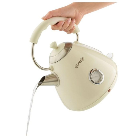 Czajnik elektryczny Gorenje K17CLI 1,7L 2200W Beżowy