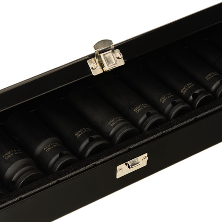 NASADKI UDAROWE DŁUGIE 1/2" 15EL. 10- 32 mm KD11769 - KRAFT&DELE