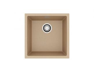 OMNI 20 G55 beżowy (45x45) 1 kom. z syfonem sat. + ściereczka ALVEUS