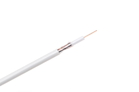 Kabel koncentryczny R-TV RG-59 200m/box biały