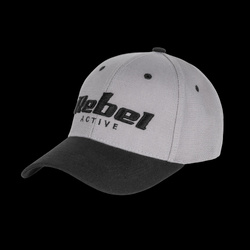 Czapka z daszkiem Rebel Active , kolor jasny szary , rozmiar M