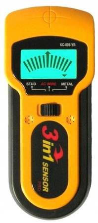 Wykrywacz metalu kabli detektor przewodów napięcia KD10401 - KRAFT&DELE