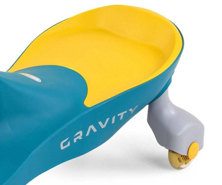 Jeździk grawitacyjny Gravity zielono-żółty
