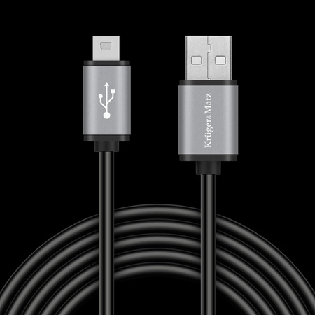 Kabel USB - mini USB 1m Kruger&Matz Basic