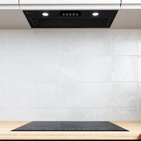 Okap kuchenny Nowimo 60.1 Black GLOBALO