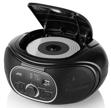 JVC Boombox RD-E221B czarny (4975769025020) - JVC