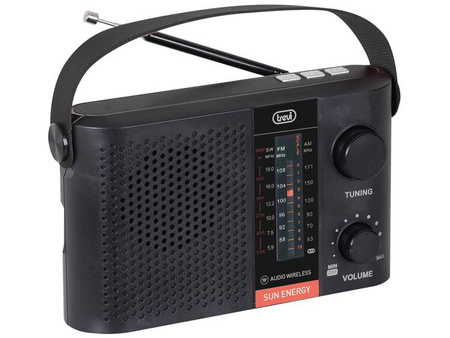 Radio RA 7F25 BT Trevi black solarne