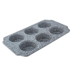 MR-1128-6 Forma do pieczenia muffinek Granit 6 szt.