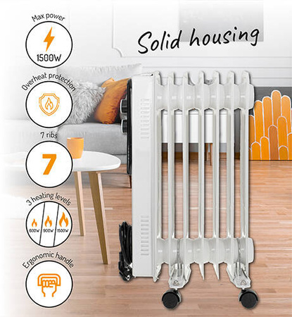 AD 7815 Grzejnik Olejowy (7 żeberek)