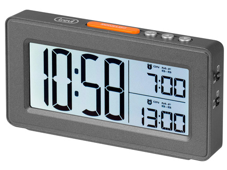 Zegar-budzik Trevi SLD3P40 black