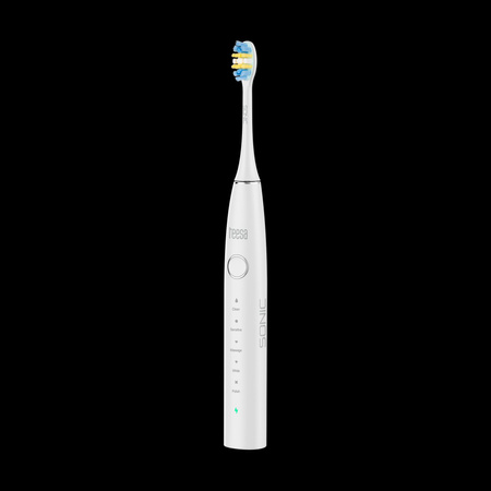Soniczna szczoteczka do zębów TEESA SONIC 2 biała, 5 trybów pracy, etui podróżne , USB typ C