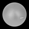 Mini piłka gimnastyczna do pilates rehabilitacyjna 25cm, kolor szary , REBEL ACTIVE