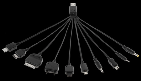 Kabel uniwersalny USB do ładowania GSM(10 typów)