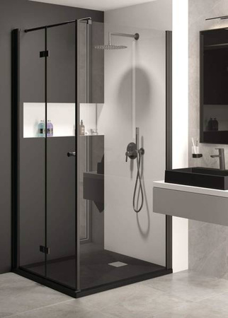 Ścianka prysznicowa / walk-in systemu Kerria Plus 90 cm (KTS N39P) - Deante