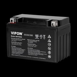 Akumulator VIPOW typ MC do motocykli 12V 9Ah
