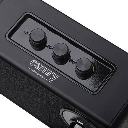 CR 1902 Black Radio FM z Bluetooth - USB-c