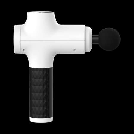 Pistolet do masażu TEESA RELAX GUN MG60, 8 nakładek, biały