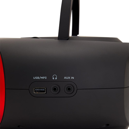 Boombox AIWA BBTU-500 DAB+/FM czerwony (8435256898477) - AIWA