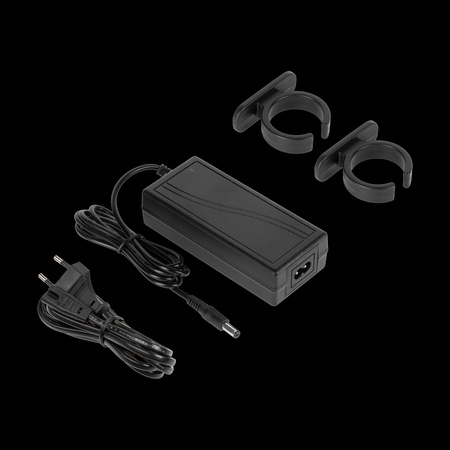 Aktywna kolumna głośnikowa (z 2 mikrofonami bezprzewodowymi UHF, SD, Bluetooth, FM, USB, LED) 60 Watt