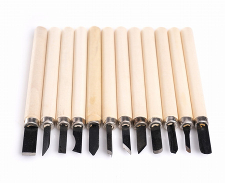 DŁUTA RZEŹBIARSKIE 12EL. KD11774 - KRAFT&DELE