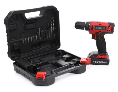 Wkrętarka 18V Li-Ion KD1566 - KRAFT&DELE