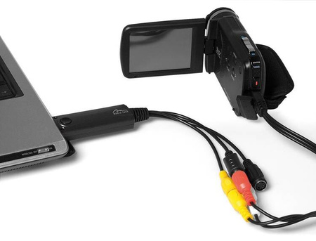 VIDEO GRABBER - Urządzenie do przechwytywania i konwersji analogowego sygnału audio/video np. z VHS do formatu VCD, DVD, MP4 (I-Pod, PSP)