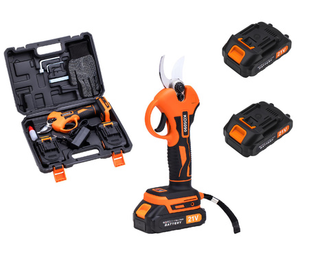 SEKATOR AKUMULATOROWY 2x21V 2Ah KD5090 - KRAFT&DELE